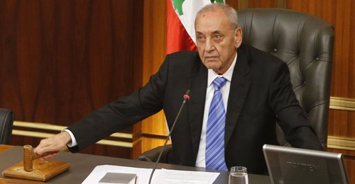 presidente del parlamento libanes nabih berri